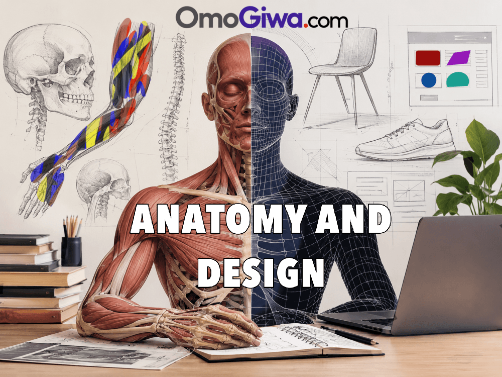 The relationship between human anatomy and design, exploring the human body as inspiration for creative thinking.