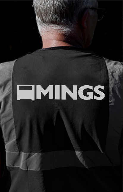 Mings jacket branding