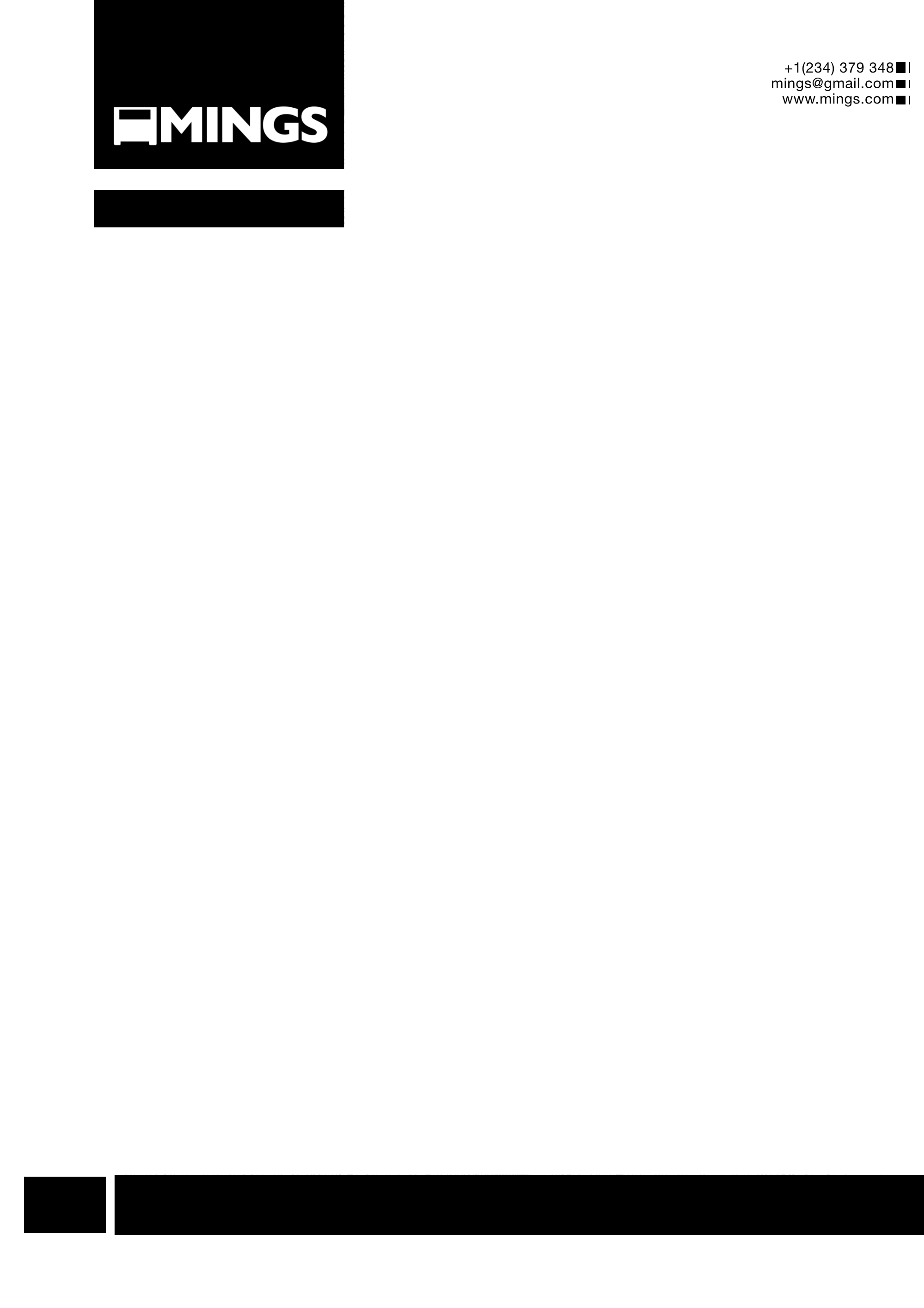 Mings letterhead